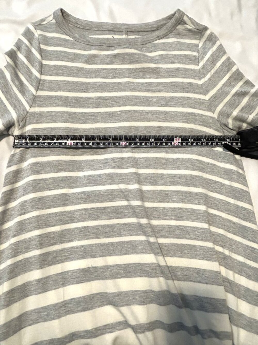 NWT Lou & Grey Signaturesoft striped swing dress, size M - Picture 4 of 7